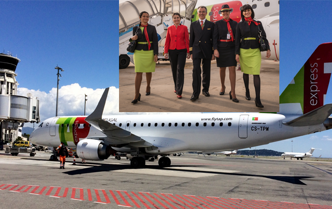 Tap On The First Embraer 190 Opcao Turismo